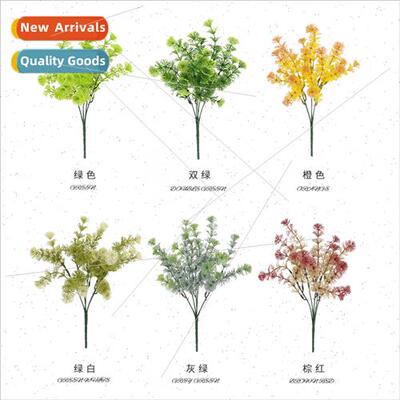 mulation Buddha grass moss grass fish tank plants fake flowe