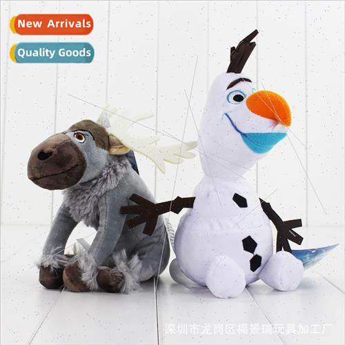 Frozen snowman snow asure reindeer deer plush toys doll doll