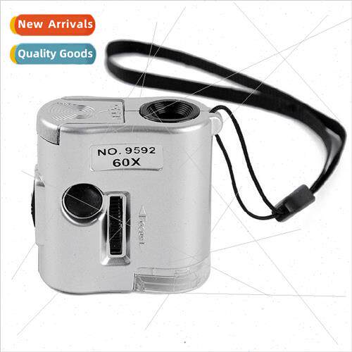 MG9592 60X Mini High Power LED Money Identification Microsco