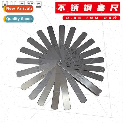 Stainless steel plug gauge gap ruler 100mm*20 thickness gaug