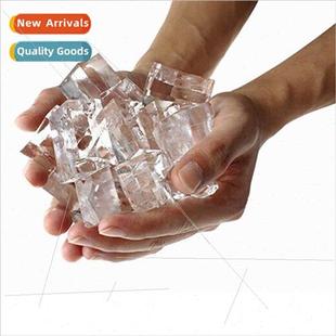 props ice giveaway wrap gift magic hands frozen into water