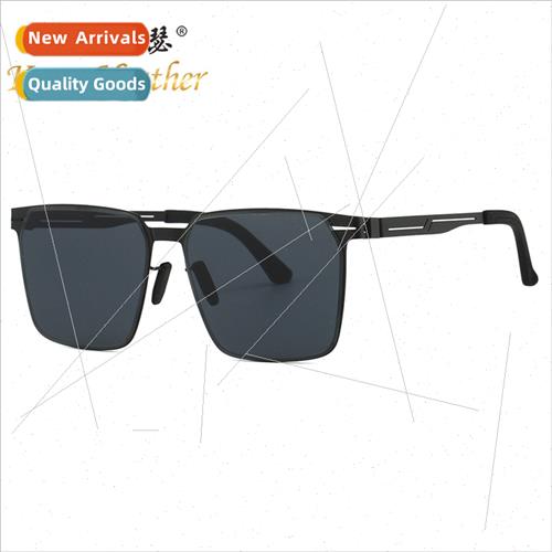 New square frame retro sunglasses 9388 Europe hundred men dr