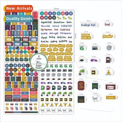 BUDGET STICKER budget themed planning stickers payment plan