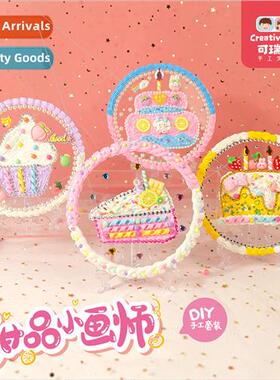 New small dessert small painter handmade diy simulation drin