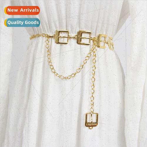 Waist Chain Accessories Women new Chain Belt Decoration Skir