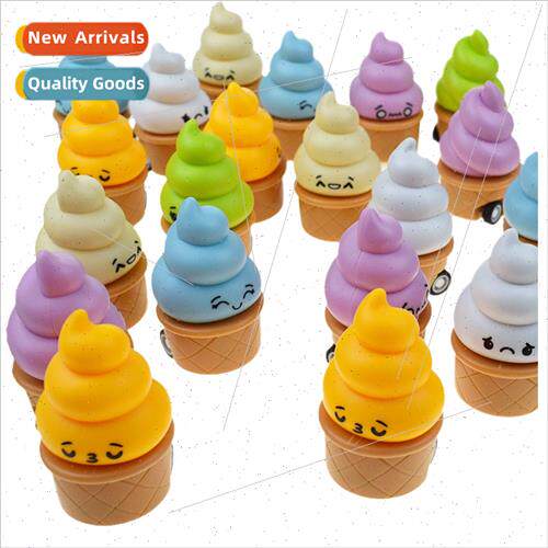 Creative food play mini will run ice cream boomerang twisted