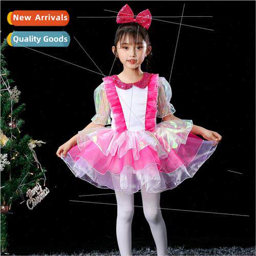 June 1 childrens permance clothing girls dance cute princess