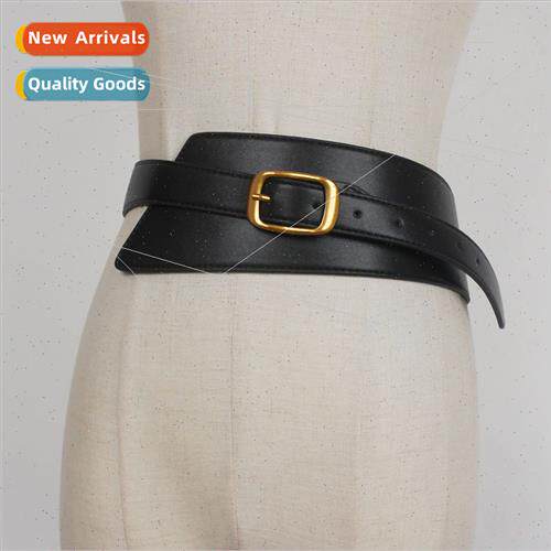 Su Wide Belt Women Irregular mple Peplum Wide Belt Decoratio