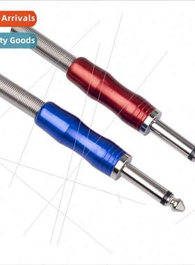 New ckel-plated DIY soldered 6.35mm mono guitar audio cable