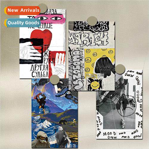 Graffi poster 10 ins  decorative card wall postcard dorm roo