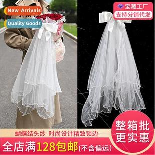 confession proposal bouquet Bow material 520 diy flori veil