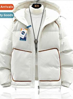 bread clothing whe duck down jacket men new fall winter stud