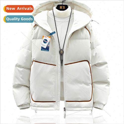 bread clothing whe duck down jacket men new fall winter stud