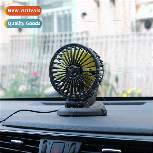 Car electric fan 24v big truck 12v car usb interface van int