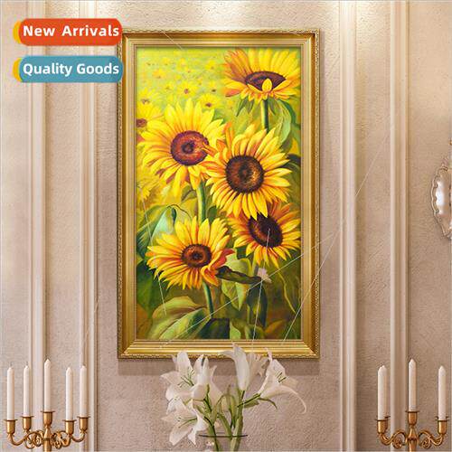 New modern living room small handmade point drill cross stch