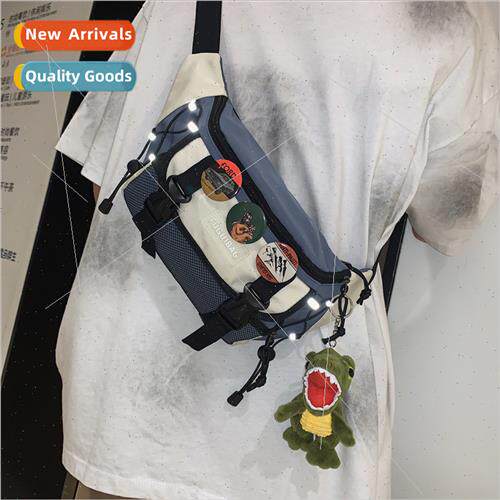 Japan crossbody bag male tide nylon small backpack female st