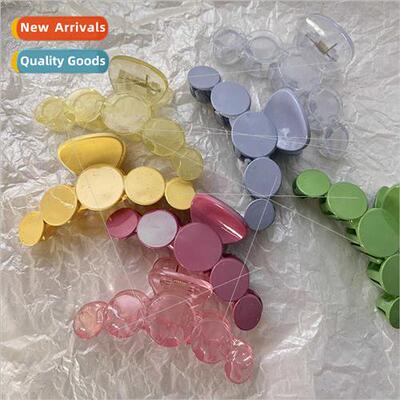Grab Clip Dopamine Candy Color Shark Clip Sweet Temperament