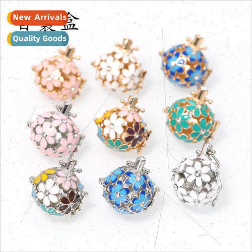diy handmade materials scented capsule incense ball pendant