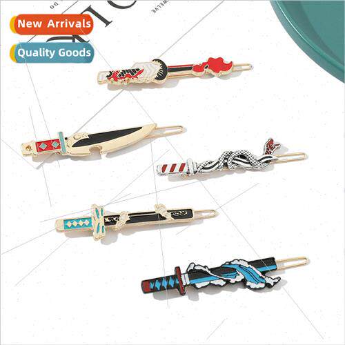 Ghosts blade around alloy hairpin anime cartoon game a word