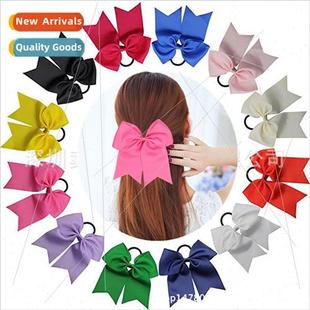 Bow Rubber Bands Europe Rope Big Hair Threa 8inch