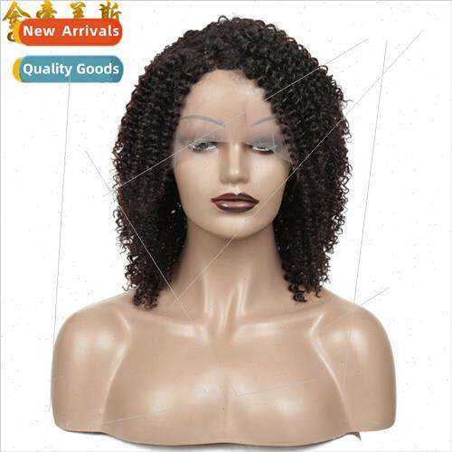lace front wig front lace head covering real hair wig Europe