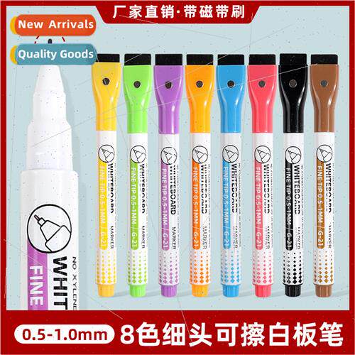 Fine-tip wheboard marker erasable 0.5mm signature office col