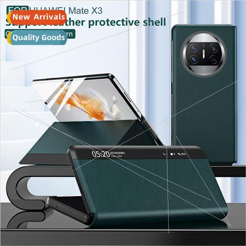适用 Huawei Mate X3 Smart Window Case X3 Stand Protective Ca
