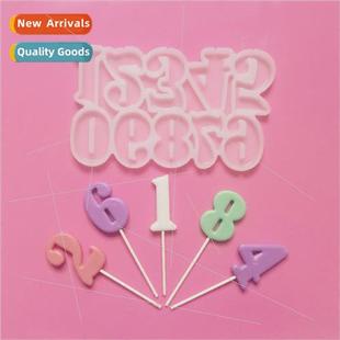 Drip glue lollipop mold DIY chocolate coral cheese lollipop