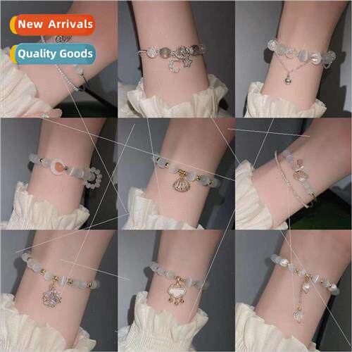 Zircon Butterfly Love Cat Eye Bracelet Korea Fashion Hundred