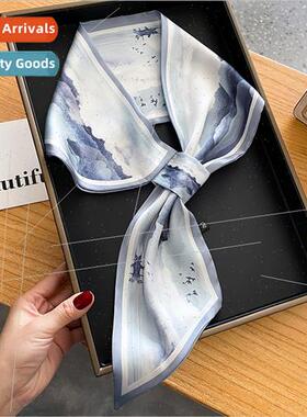 2023 lk Scarf Women Spring Autumn Occupational Neck Towel De