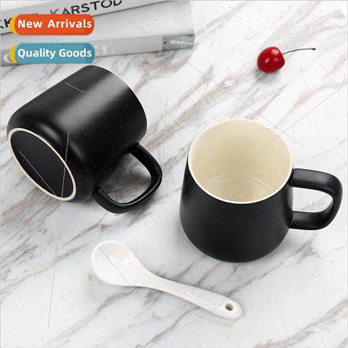 mple modern black matte frosted ceramic mug mug home cup wh