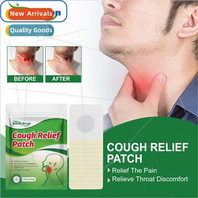 Cough Patch Throat Care Patch Relieve Dry Itchy Throat Phleg