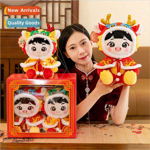 2024 Year of the Dragon Fuwa doll plush toys Chinese zodiac