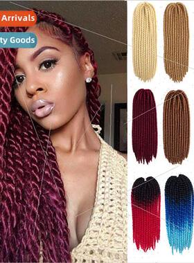 Europe Crochet Hair Wigs African Tube Hair Spring Braid Croc