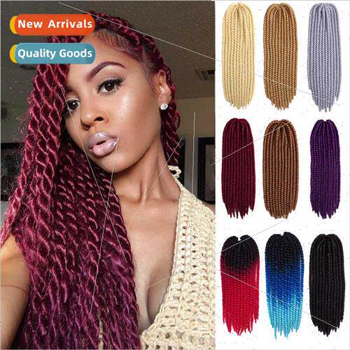 Europe Crochet Hair Wigs African Tube Hair Spring Braid Croc