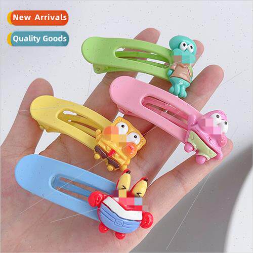 SpongeBob SquarePants Patrick Star hair clips cute girl cart