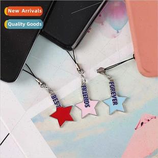 good friends simple fashion vers chain trio phone Korea cell