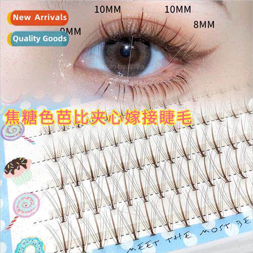 Caramel Barbie False Eyelashes Mixed Pack Large Volume 5 Row