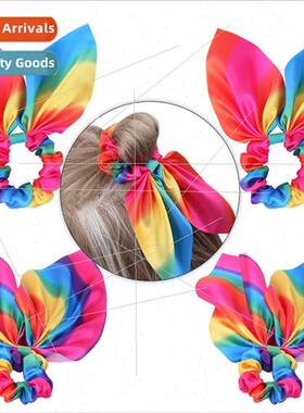 Tassel Knotted Fabric Fluttering Hair Band Creative mple Rai