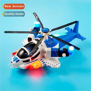Children electric armed fighter transming airplane toy gimba