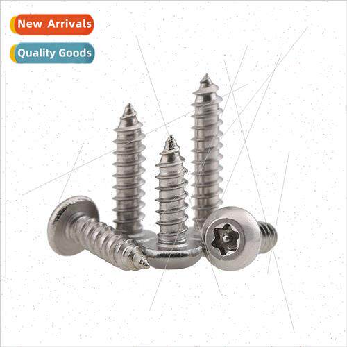 304 semi-circular head plum blossom wh pin tapping screws pa