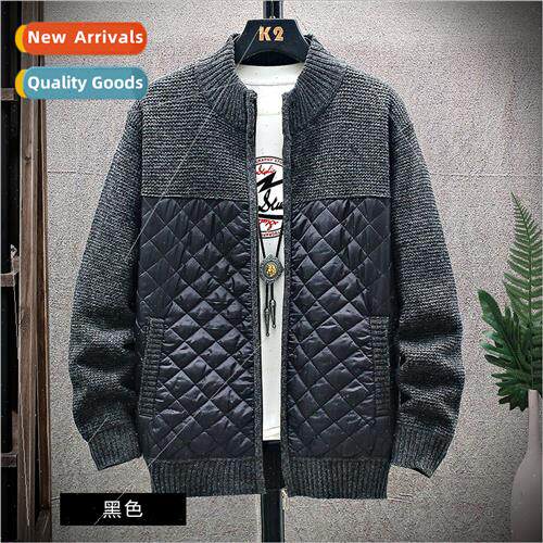 2023 fall winter new men kn sweater Korean  nd outside wear