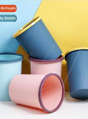 Plastic garbage can household creative simple large bathroom