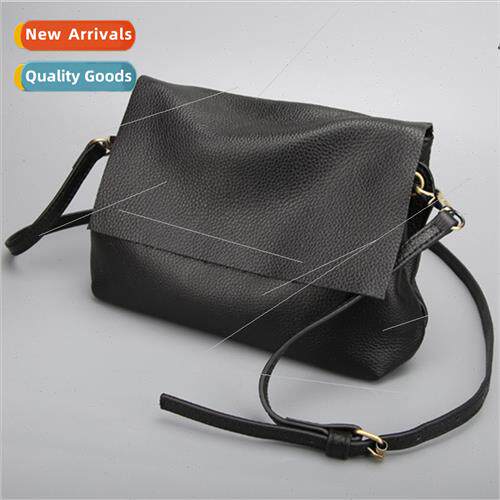 new multi-layer storage leather simple women shoulder bag fa