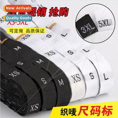 ze Label Black Whe Garment Number Label Universal ze Label D