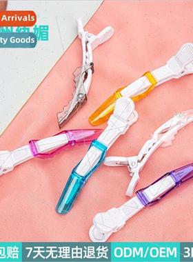 No trace hair alligator clip duckbill clip positioning styli