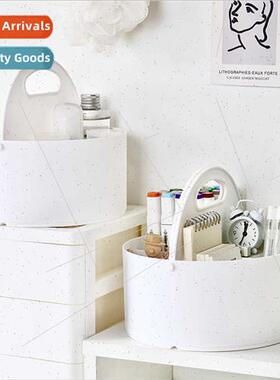 Handheld cosmetic storage box Europe bathroom shelf bedroom