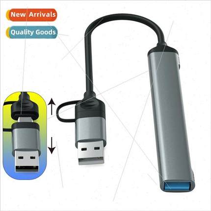 AIRSKY Type c USB A tf sd 4-in-1 Expansion Docking  Aluminum