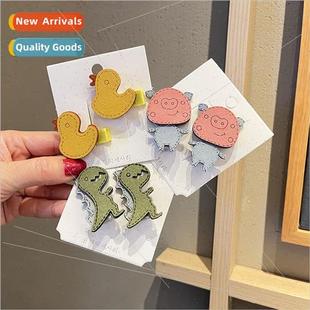 baby hair cartoon duck bangs ins headdress fabric Sweet clip