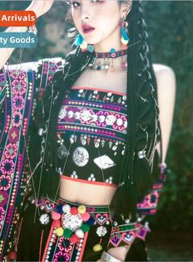 New belly dance headdress bohemian retro ethnic alloy ehead